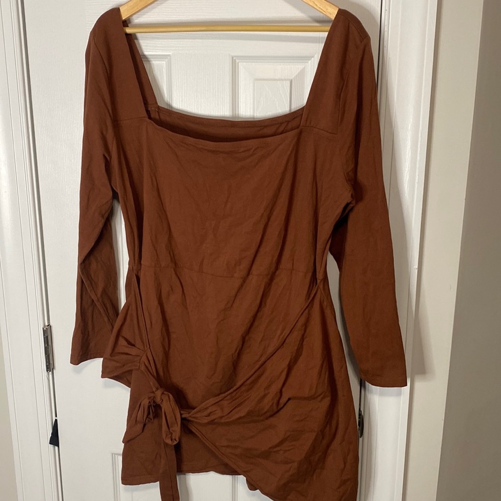 Brown SHEIN Dress